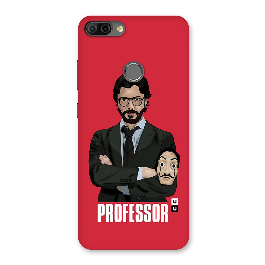 Professor Art Illustration Back Case for Infinix Hot 6 Pro
