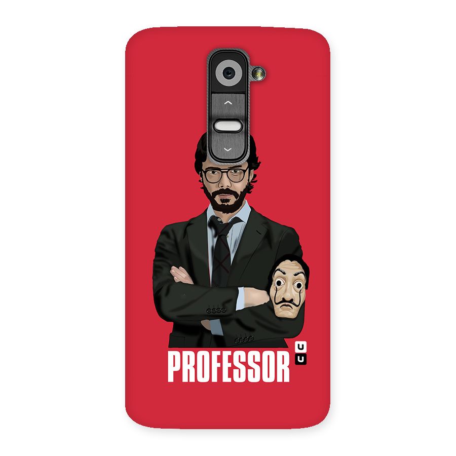 Professor Art Illustration Back Case for LG G2