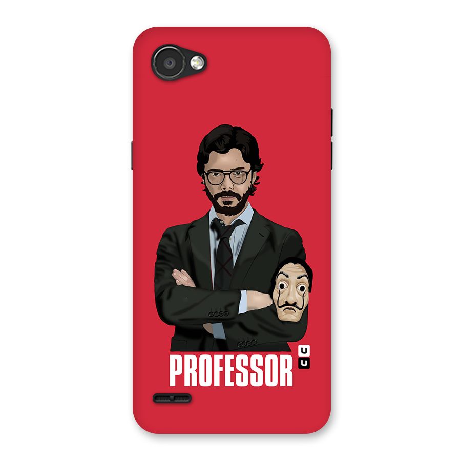 Professor Art Illustration Back Case for LG Q6