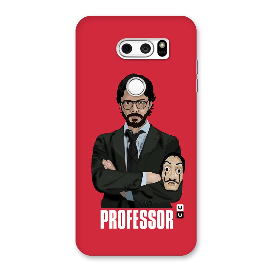 Professor Art Illustration Back Case for LG V30