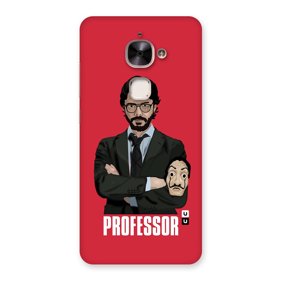 Professor Art Illustration Back Case for Le 2