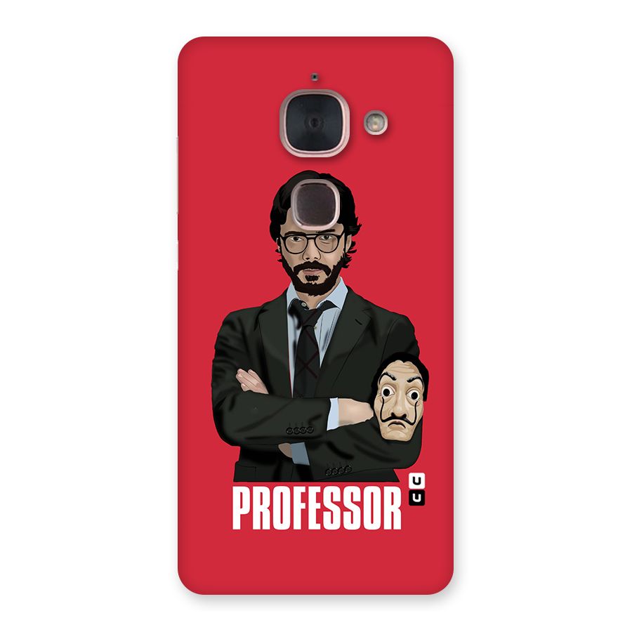 Professor Art Illustration Back Case for Le Max 2