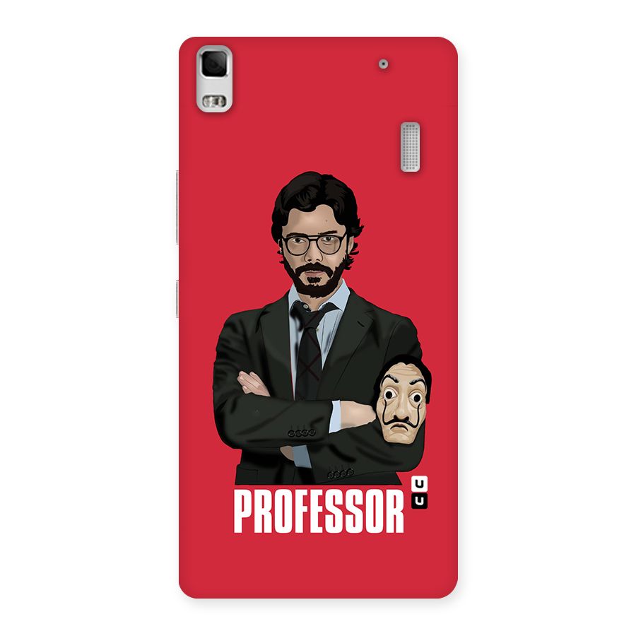 Professor Art Illustration Back Case for Lenovo A7000