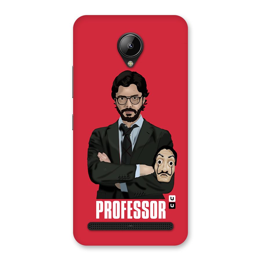 Professor Art Illustration Back Case for Lenovo C2