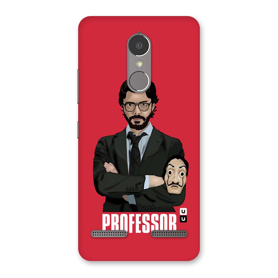 Professor Art Illustration Back Case for Lenovo K6