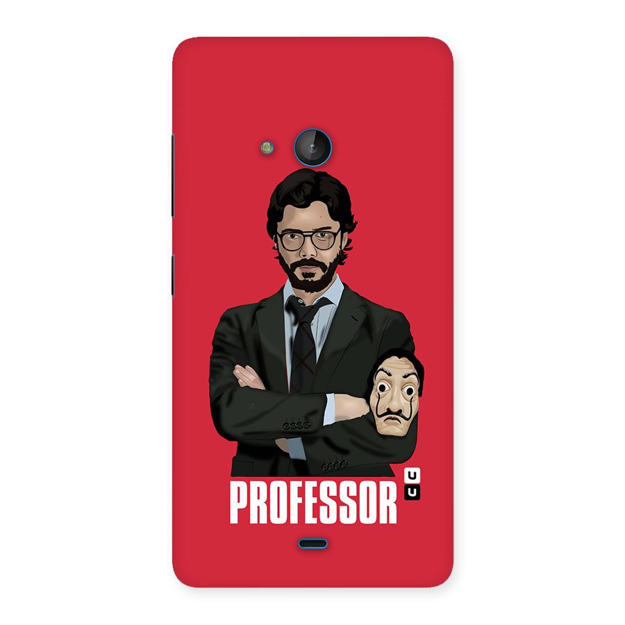 Professor Art Illustration Back Case for Lumia 540