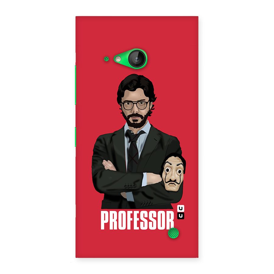 Professor Art Illustration Back Case for Lumia 730