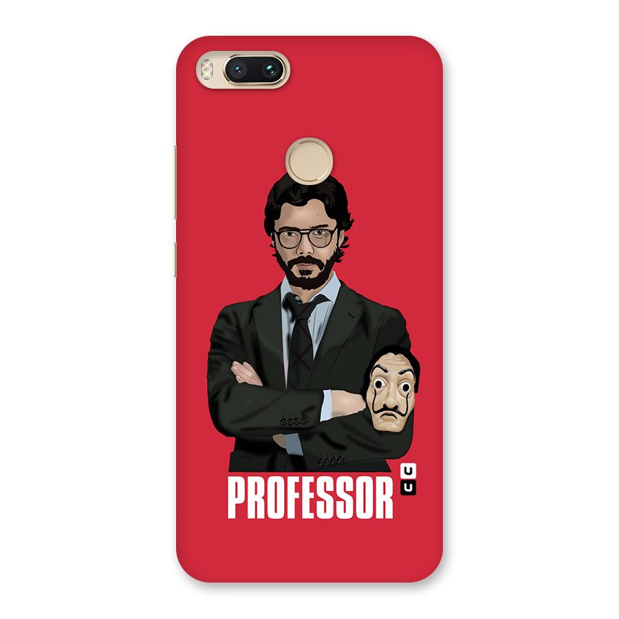 Professor Art Illustration Back Case for Mi A1