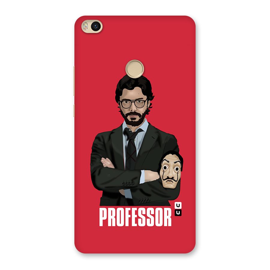 Professor Art Illustration Back Case for Mi Max 2