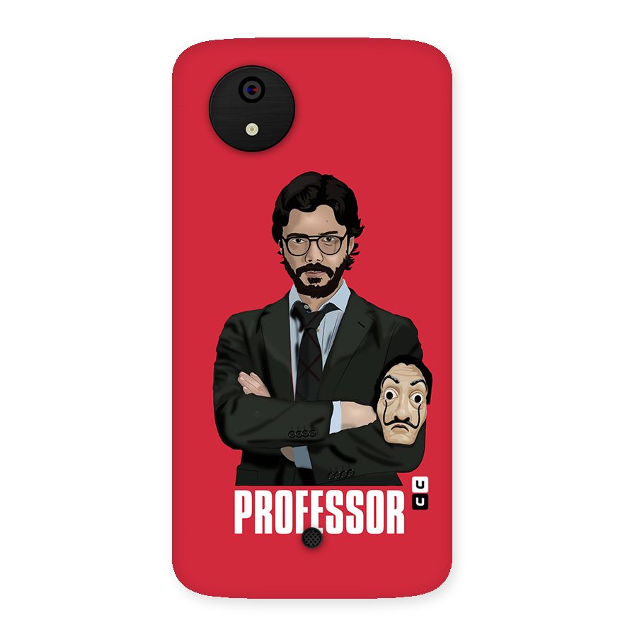 Professor Art Illustration Back Case for Micromax Canvas A1