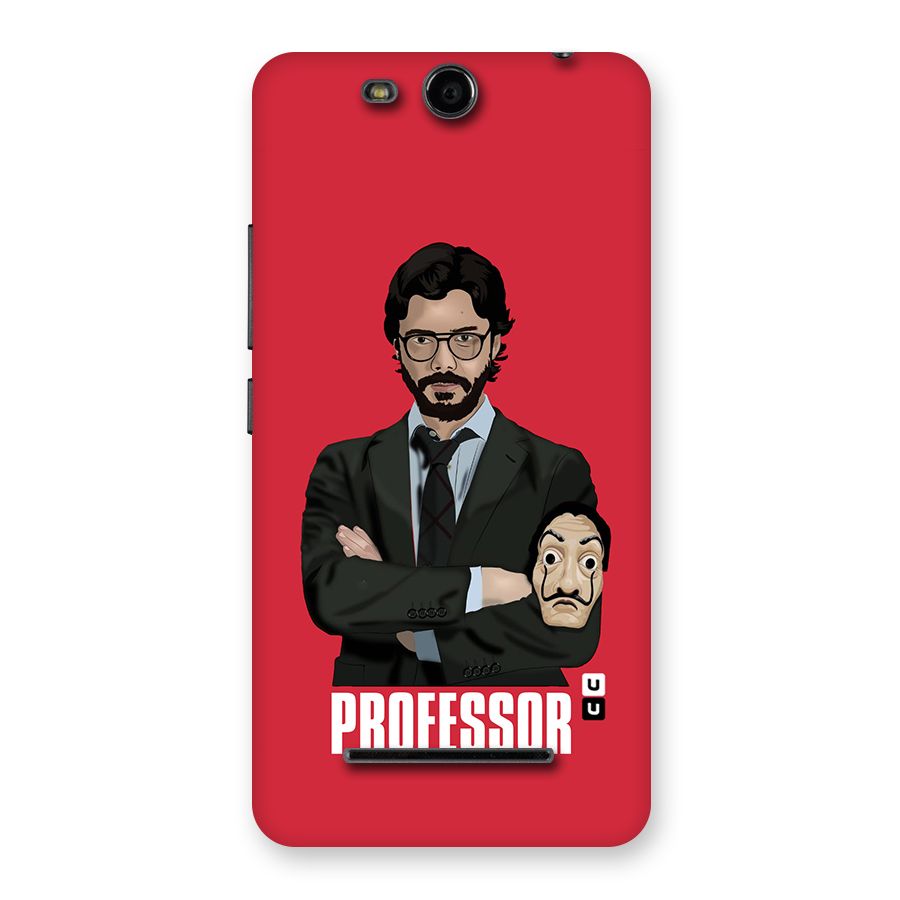 Professor Art Illustration Back Case for Micromax Canvas Juice 3 Q392