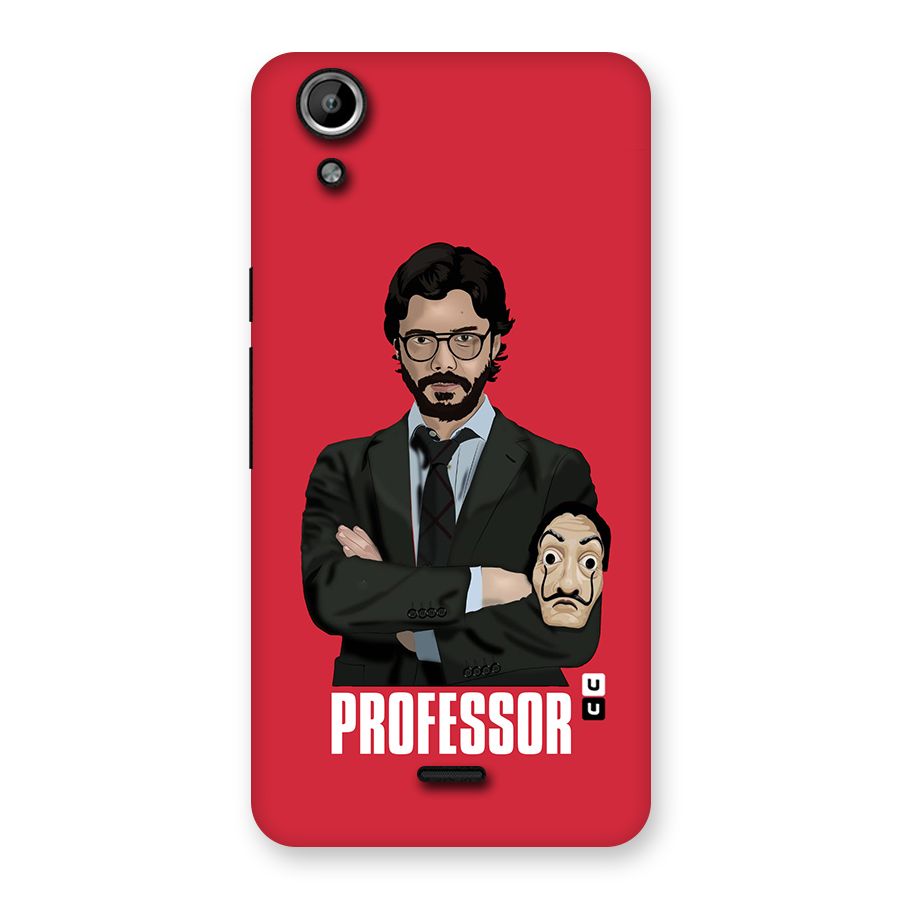 Professor Art Illustration Back Case for Micromax Canvas Selfie Lens Q345