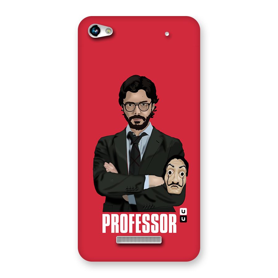 Professor Art Illustration Back Case for Micromax Hue 2
