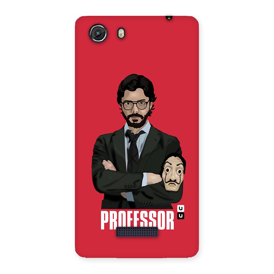 Professor Art Illustration Back Case for Micromax Unite 3