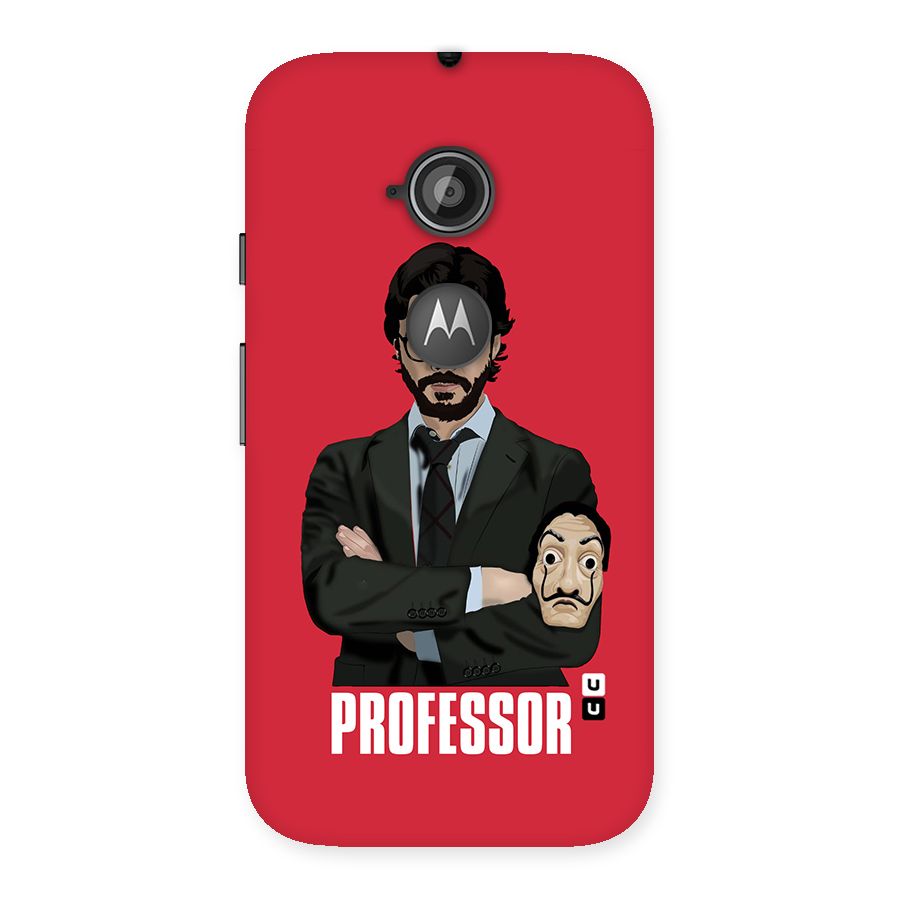 Professor Art Illustration Back Case for Moto E 2nd Gen