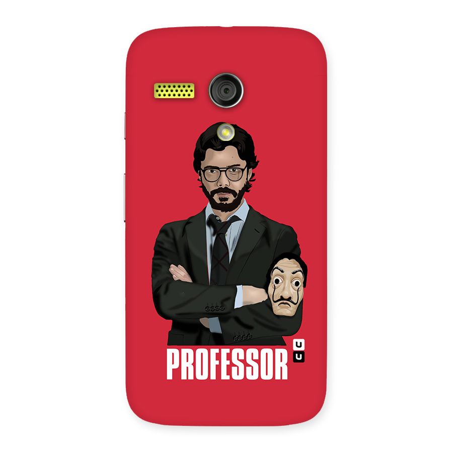 Professor Art Illustration Back Case for Moto G
