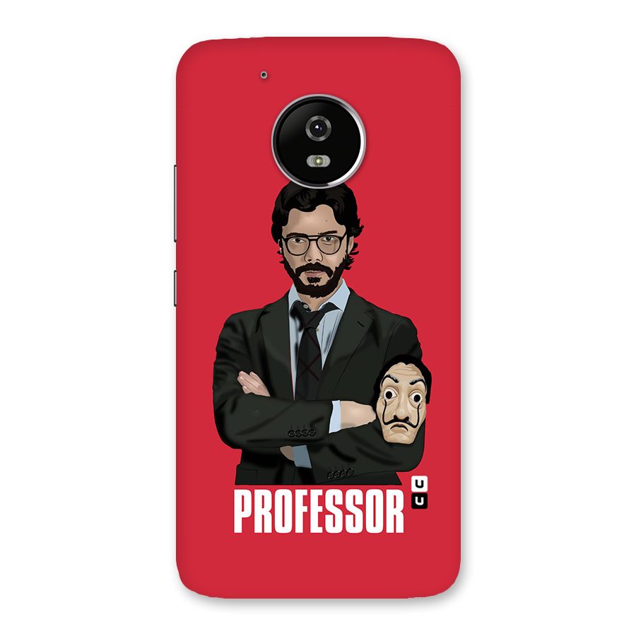 Professor Art Illustration Back Case for Moto G5