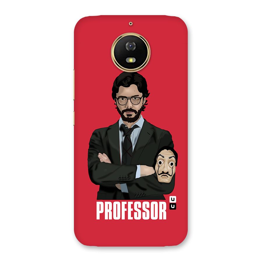 Professor Art Illustration Back Case for Moto G5s