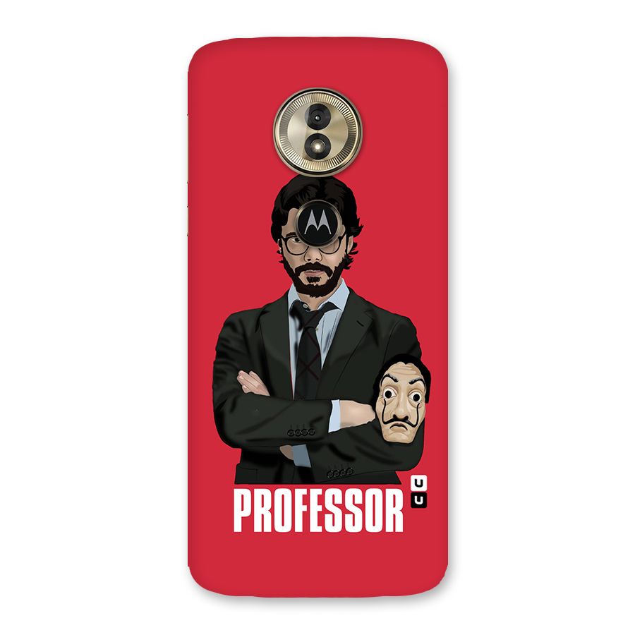 Professor Art Illustration Back Case for Moto G6 Play