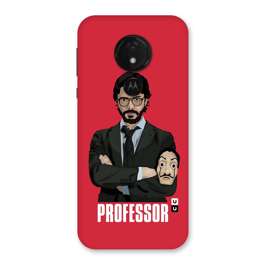 Professor Art Illustration Back Case for Moto G7 Power
