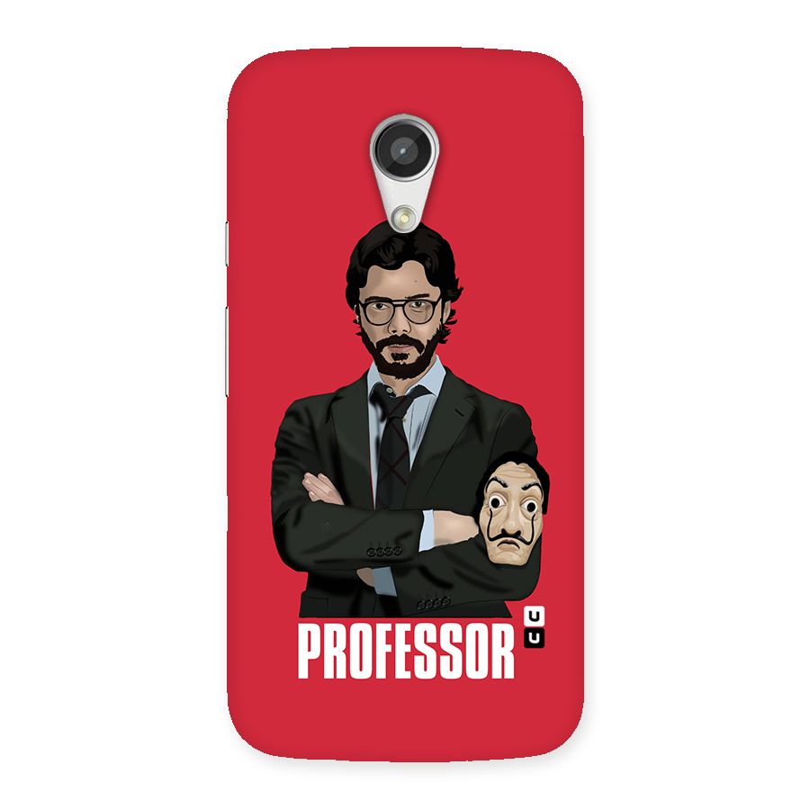 Professor Art Illustration Back Case for Moto G 2nd Gen