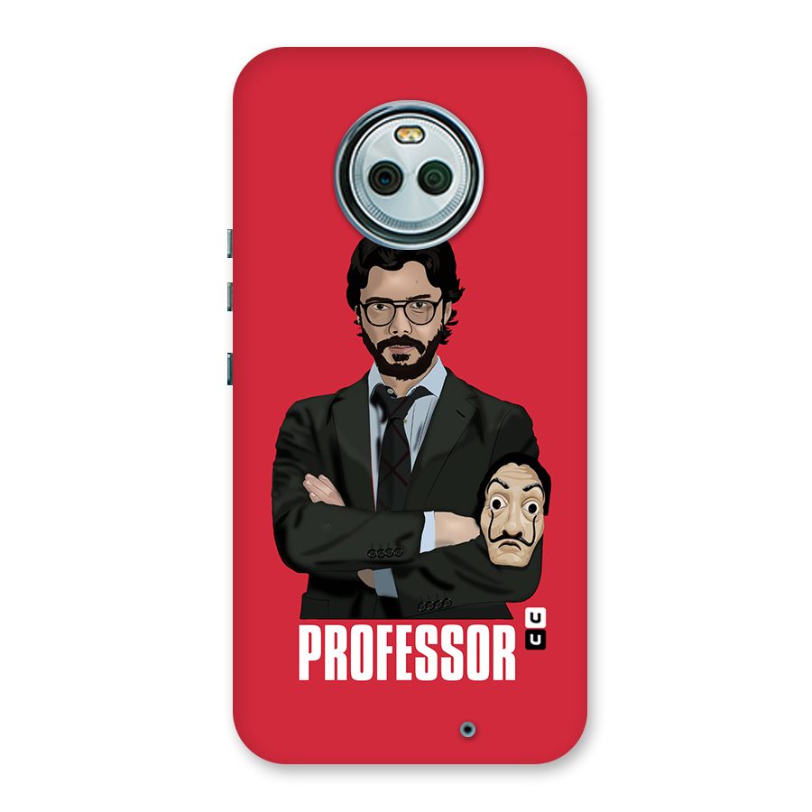 Professor Art Illustration Back Case for Moto X4