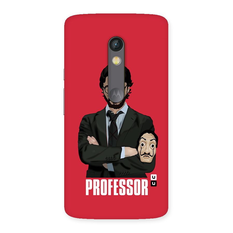 Professor Art Illustration Back Case for Moto X Play