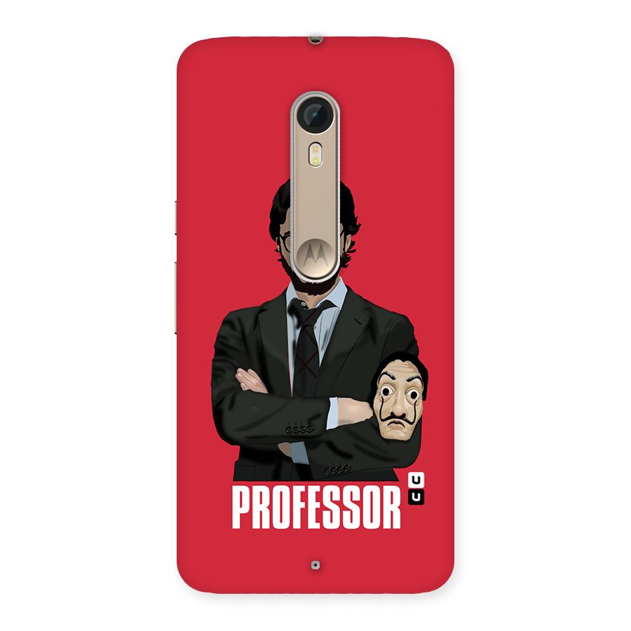 Professor Art Illustration Back Case for Motorola Moto X Style