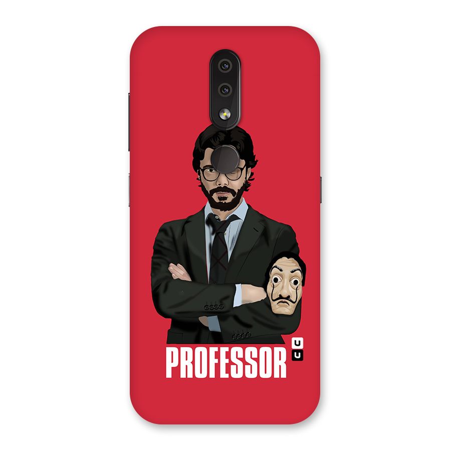 Professor Art Illustration Back Case for Nokia 4.2