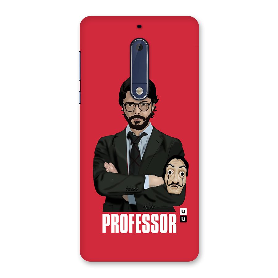 Professor Art Illustration Back Case for Nokia 5