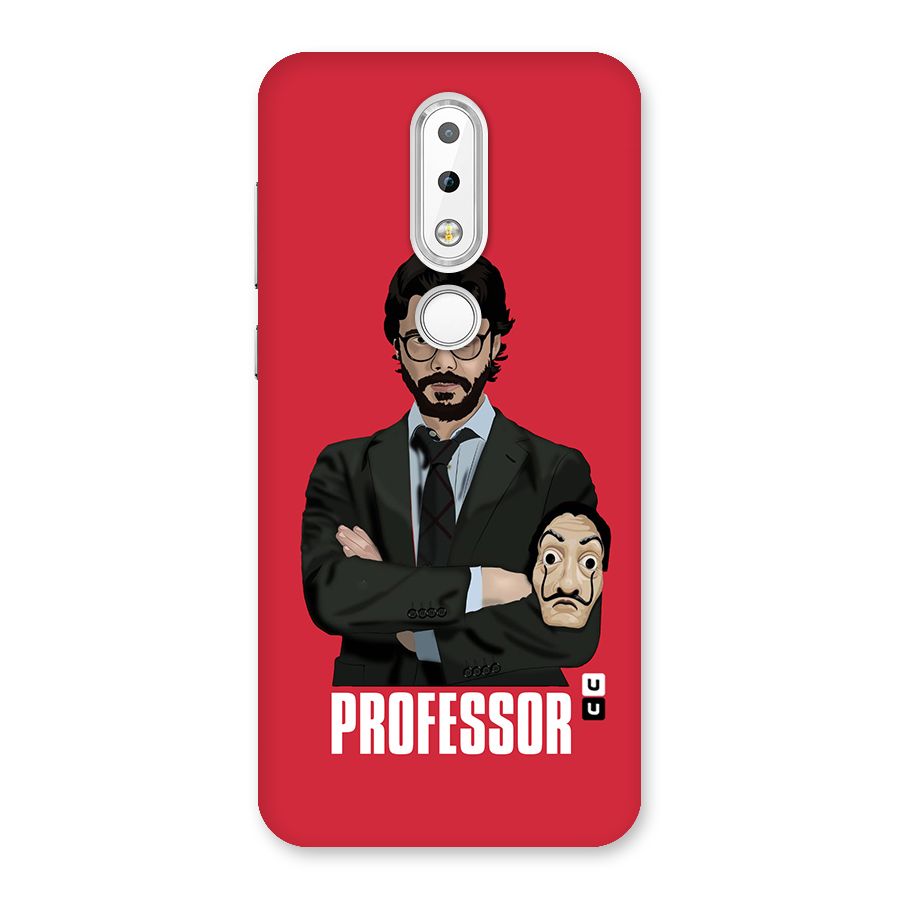 Professor Art Illustration Back Case for Nokia 6.1 Plus