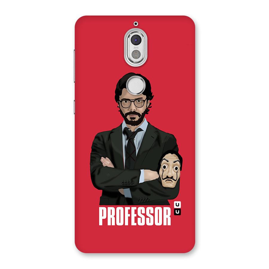 Professor Art Illustration Back Case for Nokia 7