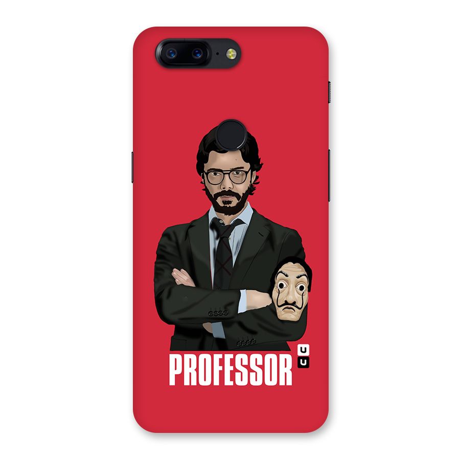 Professor Art Illustration Back Case for OnePlus 5T