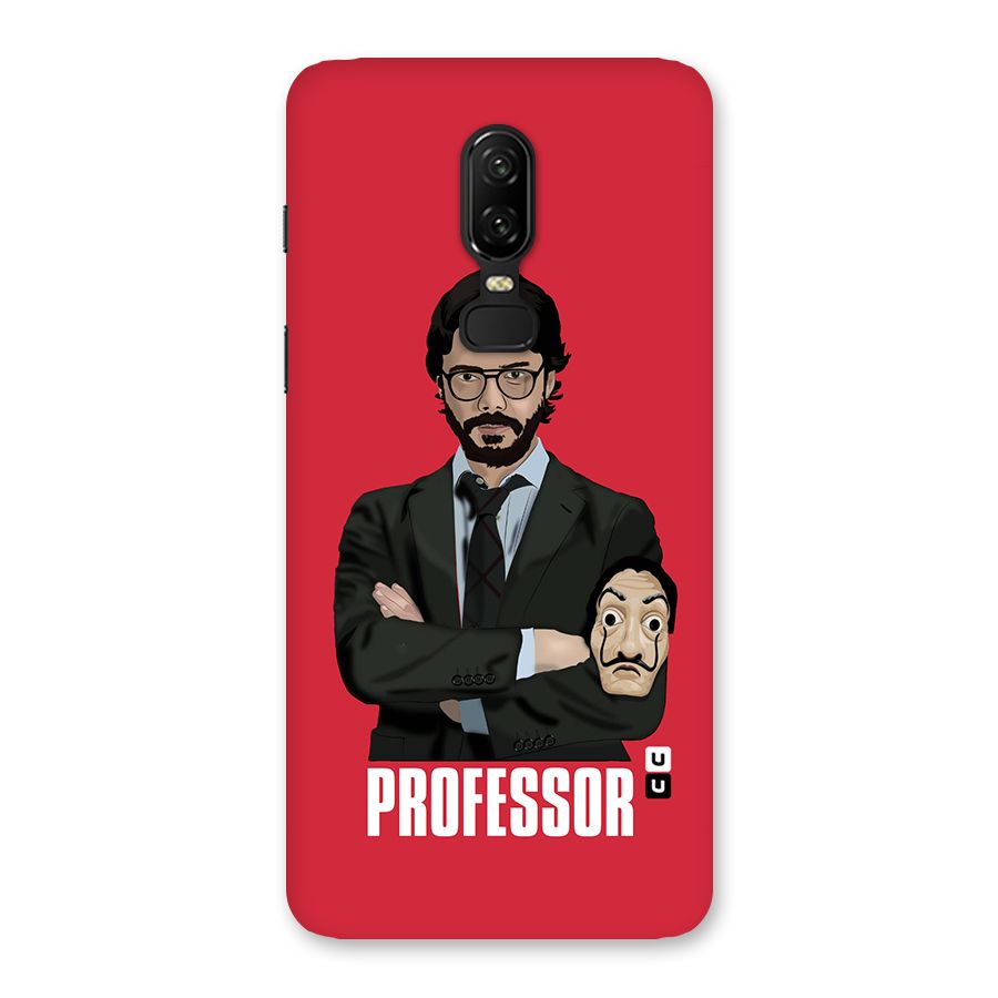 Professor Art Illustration Back Case for OnePlus 6