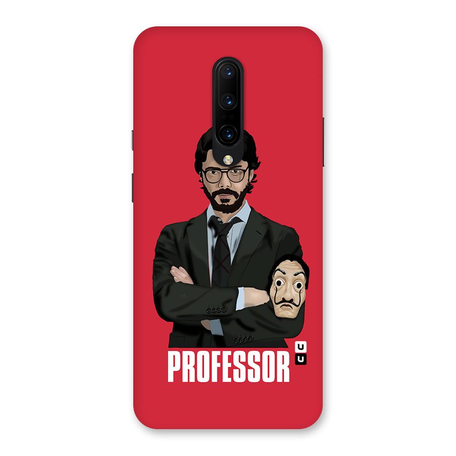 Professor Art Illustration Back Case for OnePlus 7 Pro