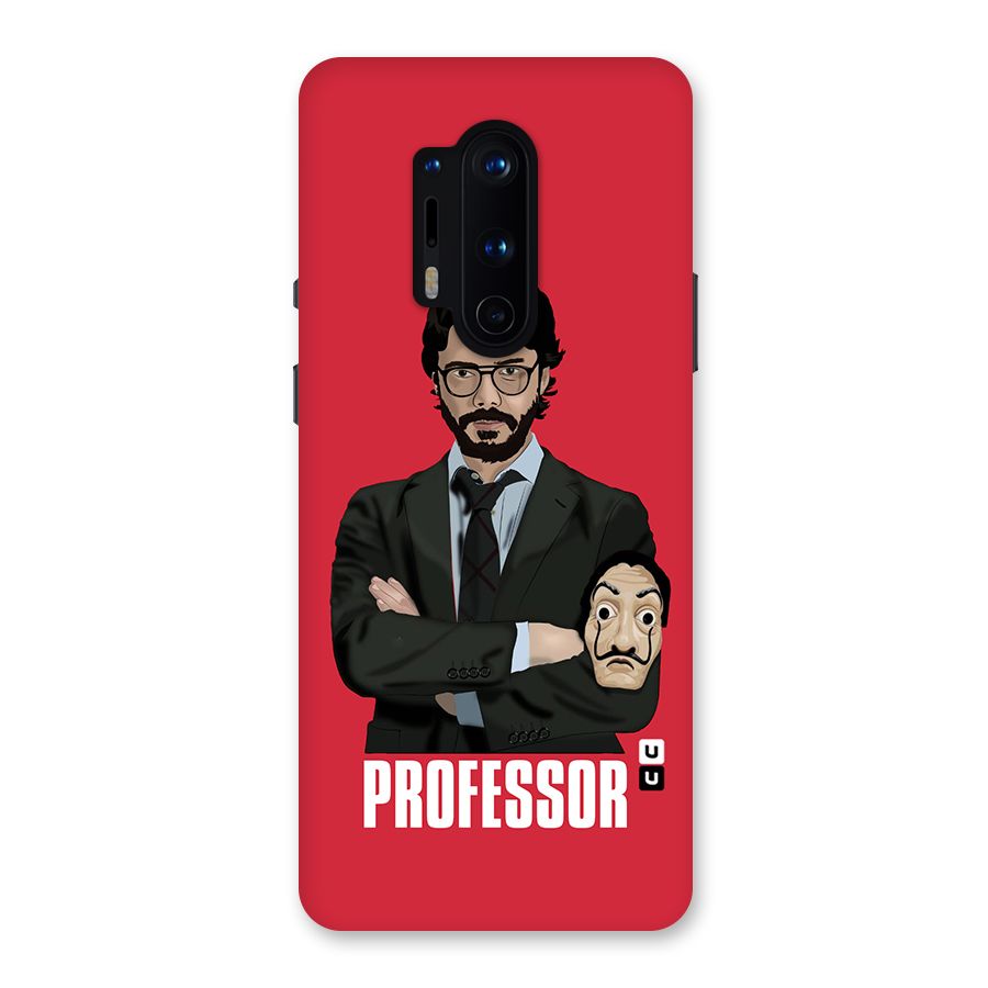 Professor Art Illustration Back Case for OnePlus 8 Pro