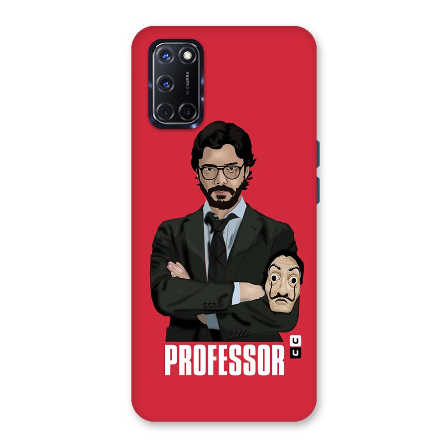 Professor Art Illustration Back Case for Oppo A52