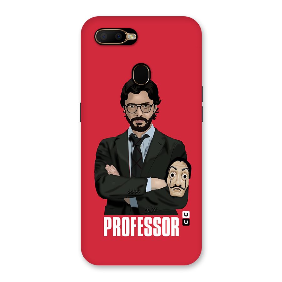 Professor Art Illustration Back Case for Oppo A5s