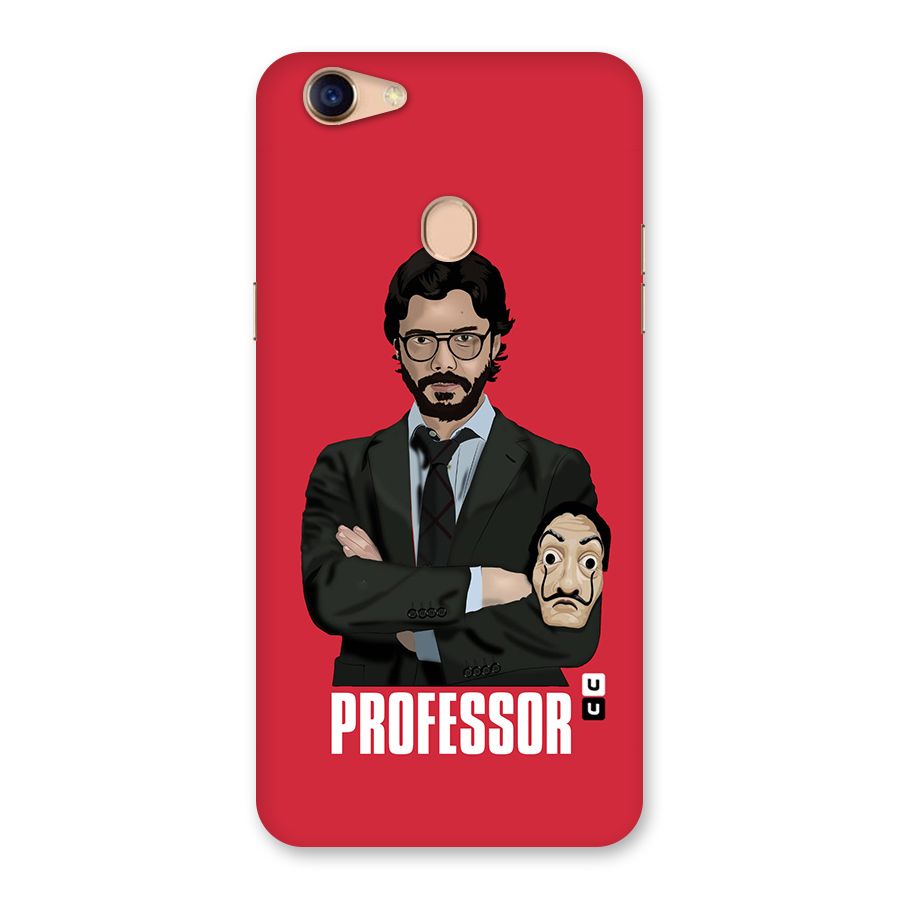 Professor Art Illustration Back Case for Oppo F5