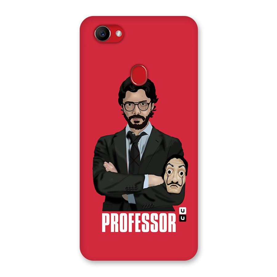 Professor Art Illustration Back Case for Oppo F7