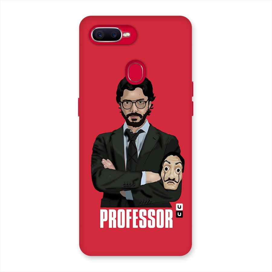 Professor Art Illustration Back Case for Oppo F9 Pro