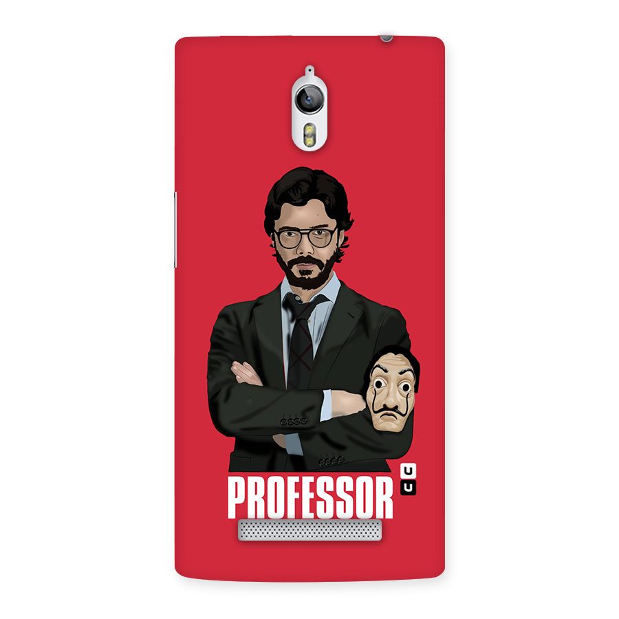 Professor Art Illustration Back Case for Oppo Find 7
