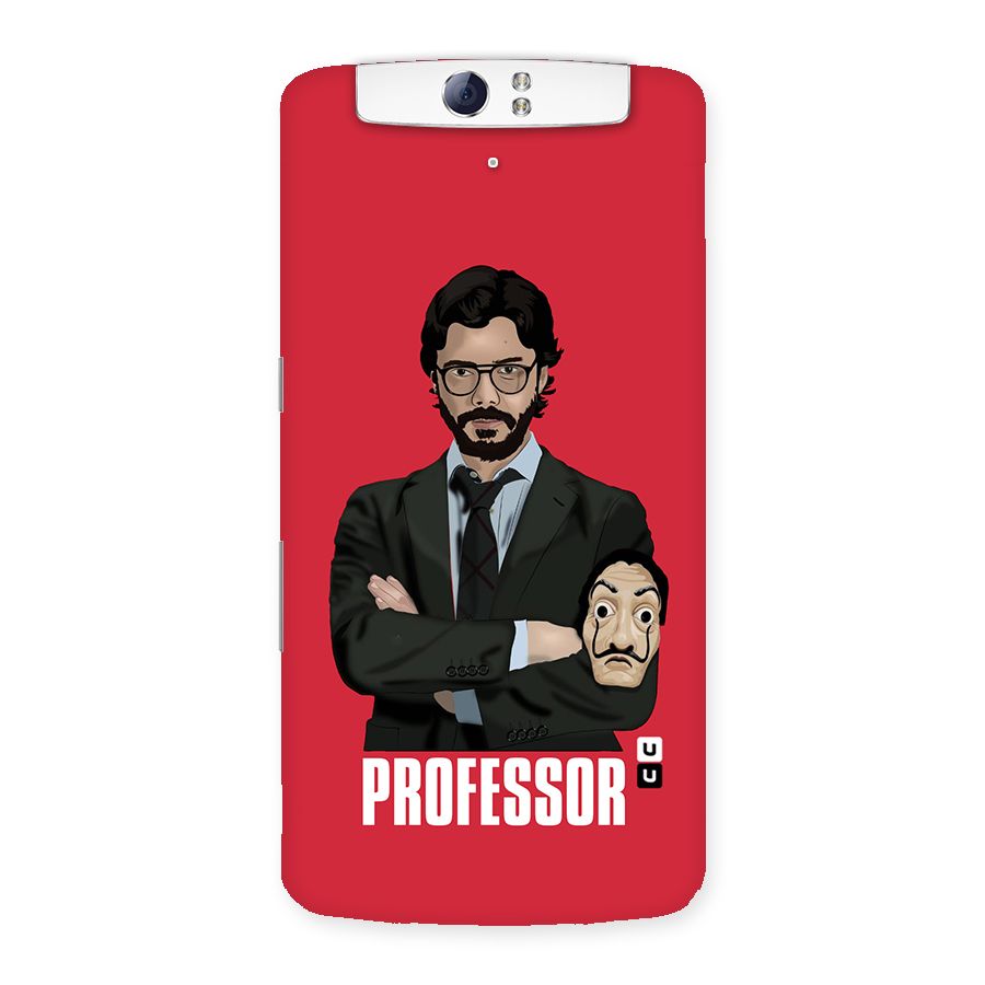 Professor Art Illustration Back Case for Oppo N1