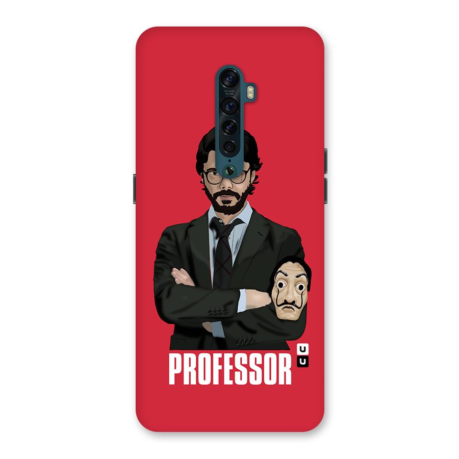 Professor Art Illustration Back Case for Oppo Reno2