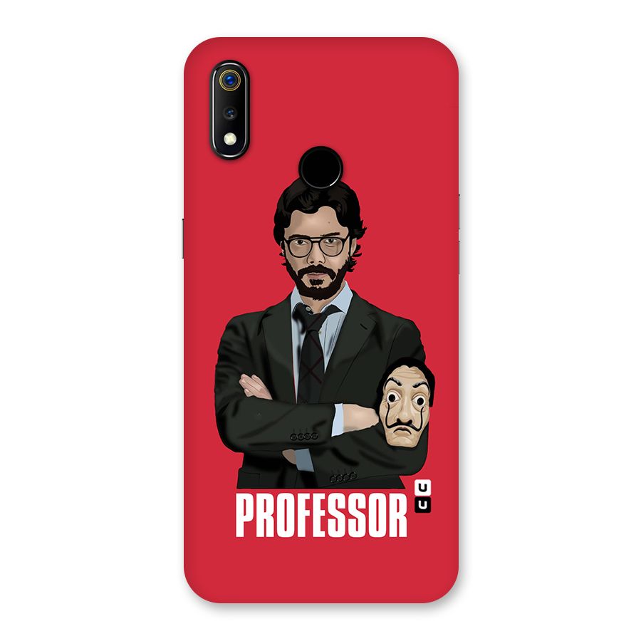 Professor Art Illustration Back Case for Realme 3
