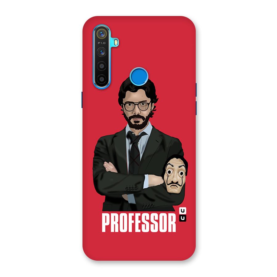 Professor Art Illustration Back Case for Realme 5s