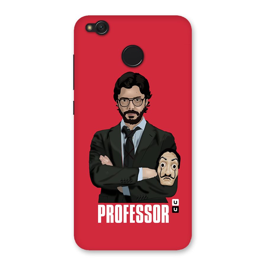 Professor Art Illustration Back Case for Redmi 4