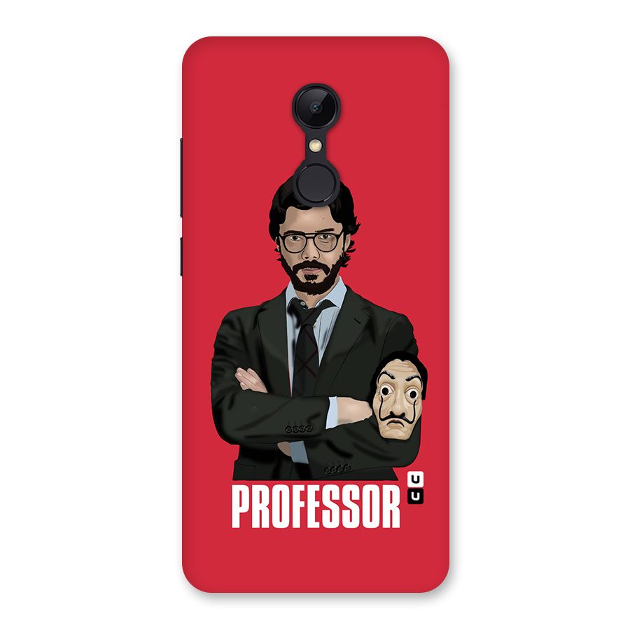 Professor Art Illustration Back Case for Redmi 5