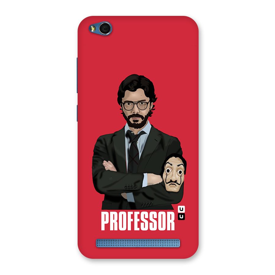 Professor Art Illustration Back Case for Redmi 5A