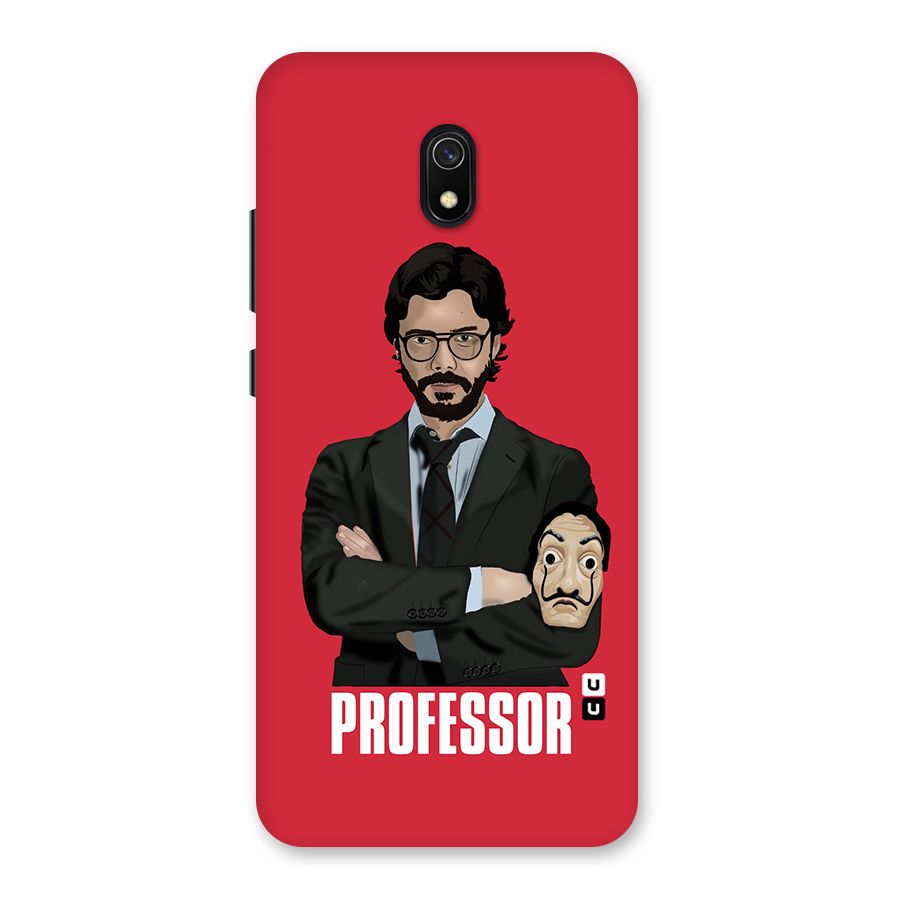 Professor Art Illustration Back Case for Redmi 8A